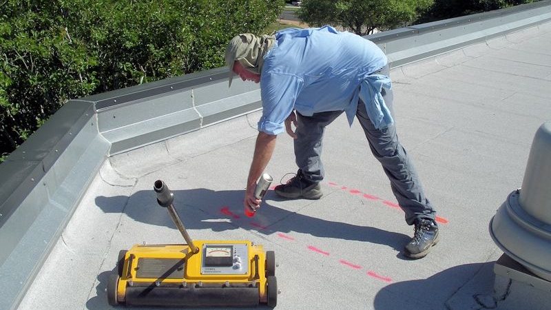 Water Leak Test for Roofling